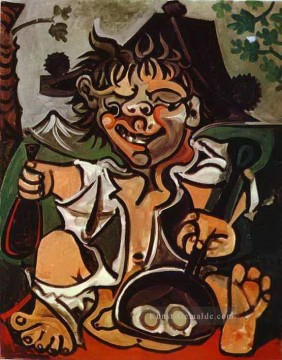 El Bobo 1959 Kubismus Pablo Picasso Ölgemälde